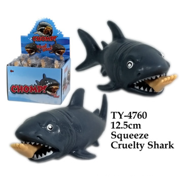 Funny Squeeze Cruelty Shark Toy